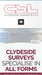 Mobile Screenshot of clydeside-surveys.co.uk
